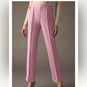Anthropologie/Maeve, lilac seamed trousers, NWT, size 8